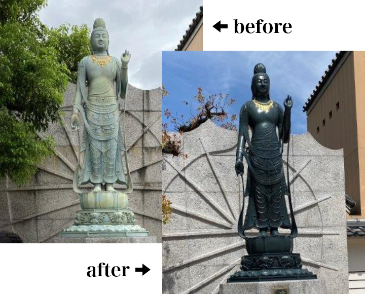 寺院・神社の改修・仏像塗り替え